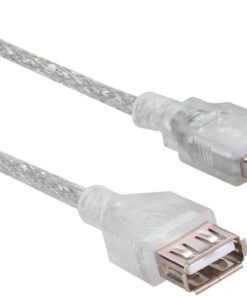 SL-AF2005 Usb2.0 5m Şeffaf Uzatma Kablo