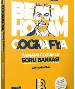 Hocam Yayınları 2024 KPSS Coğrafya Tamamı Çözümlü Soru Bankası