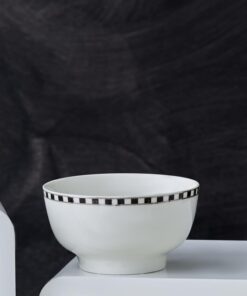 Damalı Porselen Çerezlik 11 cm