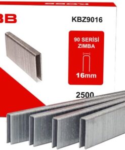 KBZ9016 16mm 2500 Adet 90 Serisi Ağır Hizmet Tipi Zımba Teli, Gri