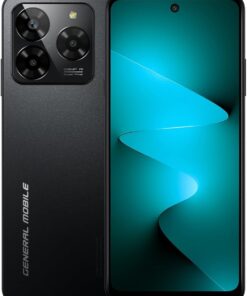 Mobile GM Era 50 Akıllı Telefon, 6 GB RAM & 256 GB Hafıza, Noble Black