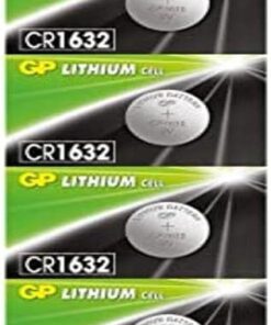 Batteries Cr1632 1632 Boy Lityum Düğme Pil, 3 Volt, 5'Li Kart