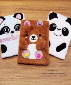 Tasarımlı Peluş Defter