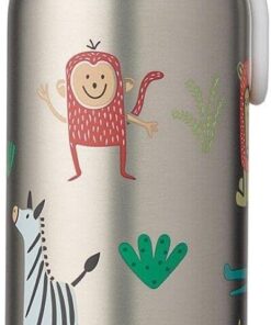 Campus Insulated Flip-Up Bottle, 350ml Animal Friends