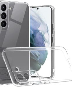 Samsung S22 Plus İle Uyumlu Kamera Korumalı Şeffaf Kılıfı