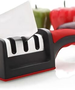 Açı Bıçak Bileme Aleti Seti - Ergonomik Saplı ve Mutfakta Kullanışlı Universal Bıçak Bileme Aparatı