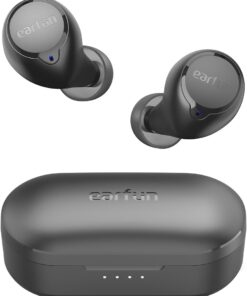 Free 1S TW100S Siyah TWS 4 Mikrofonlu ENC IPX7 Suya Dayanıklı Bluetooth Gerçek Kablosuz Kulak