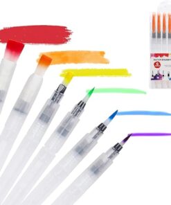 SU HAZNELİ SULU BOYA FIRÇASI 6'LI PAKET
