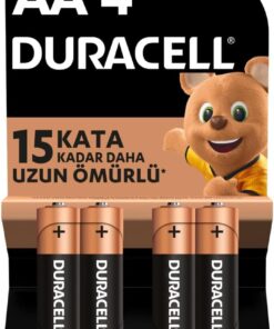 AA Alkalin Kalem Pil (4'lü paket) 1,5 V LR6/MN1500