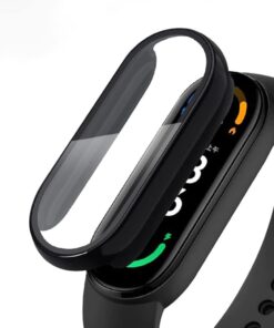 Xiaomi Mi Band 7 için Kılıf Matte Premium Slim WatchBand Siyah