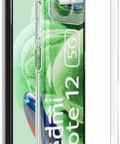 Xiaomi Redmi Note 12 5g İle Uyumlu Kamera Korumalı Şeffaf Kılıfı
