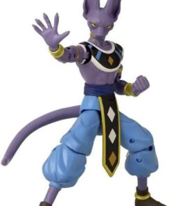 Beerus - 16 cm Dragon Ball Dragon Yıldızları Poz Verilebilir Figürleri
