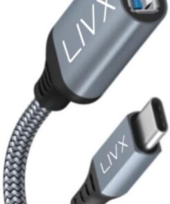 USB 3.0 To Type-C Çevirici Dönüştürücü 60W Hızlı Şarj Desteği 15 cm Kablolu OTG Adaptör Samsung Huawei Xiaomi Macbook ile Uyumlu GRİ OTTCA-01