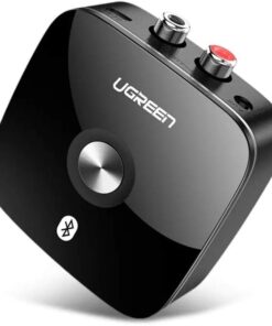 Bluetooth 5.1 RCA Aux Ses Adaptörü, Siyah