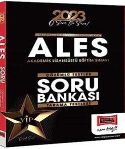 Yayınları 2023 ALES Tamamı Çözümlü Soru Bankası ve Çözümlü Tarama Testleri