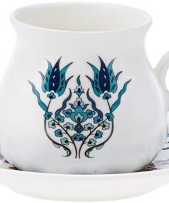 Bursa 6 Kişilik Kahve Fincanı Takımı, 90 ml