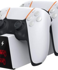 PS5 Kol Şarj Edici Stand Dock Göstergeli Çift Kol Şarjı TP5-0518