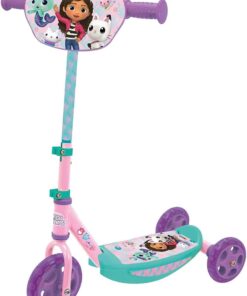 750912, 3 Tekerlekli Scooter, Metal Gövde, Son Derece Dayanıklı, Ayarlanabilir 2 Kademeli Gidon, Max Kapasite 20 Kg