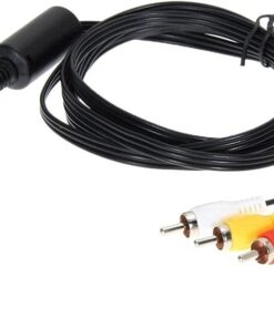Ps3 Ps2 Av Lcd Tv Oyun Konsolu 3 RCA Scart Lale Bağlantı Kablosu 4620