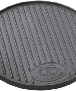 Gurme Döküm Plaka, Barbekü Izgara Plakası, Oluklu ve Düz Izgara Yüzeyi, Optimum Isı Dağılımı, 570-480 Serisi Barbekülerle Uyumlu