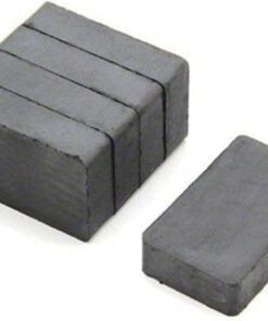 5 Adet 40x25x10 Köşeli Ferrit Kömür Seramik Magnet Mıknatıs