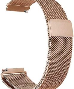 Merkezi Samsung Gear S3 (22mm) KRD-12 Metal Kordon Rose Gold