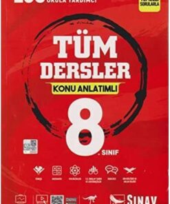 8. Sınıf Tüm Dersler Konu Anlatımlı-YENİ: Merkezi Sınavlara Hazırlık