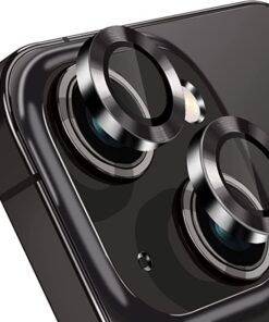 13/13 Mini Kamera Camı Lens Koruyucu Halka Set - Siyah