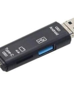Plus PX-5068 Micro USB/Type C to Micro Sd OTG Çevirici, Otg 3in1 Type-C Ve Micro Usb Tf Çevirici Dönüştürücü Kart Okuyucu