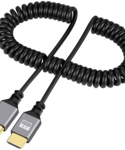 Spiral Yaylı Uzayabilen FullHd 4k 60Hz Uhd Kablo (0.5-2 Metre)