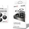 aksesuar Zore CL-12 Premium Safir Parmak İzi Bırakmayan Anti-Reflective Kamera Lens K Apple iPhone 16 Pro Max ile uyumlu