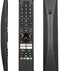 SMART LED TV KUMANDA Toshiba CT-8563, B0CWZC7XPS, 70QA5D63DT, 55UA5D63DT, 55UA5D63DT, 65UA5D63DT, 55UA3D63DT, 65UA3D63DT, 58UA3D63DT ile Uyumlu Yedek Kumanda -MİKROFONSUZ