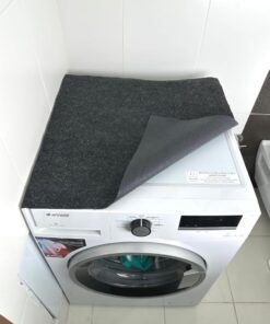 Çamaşır Makinası Örtüsü Koruma Matı Kaymaz Taban Sıvı Geçirmez Yıkanabilir