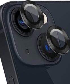 Apple iPhone 14 Tekli Kamera Lens Koruma Camı Siyah [iPhone 14 ile Uyumlu Ekran Koruyucu]