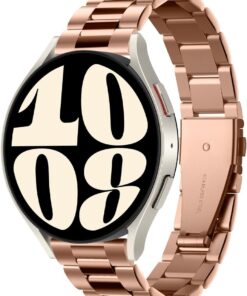 Galaxy Watch Seri 47mm/46mm/45mm/44mm/43mm/42mm/41mm Kordon Kayış Band Modern Fit (20mm) Rose Gold - 600WB24982