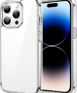 AKSESUAR iPhone 13 Pro Max Şeffaf Kılıf 13 Pro Max (6.7') Şeffaf Silikon Kılıf Transparent iPhone 13 Pro Max Kılıfı ŞEFFAF
