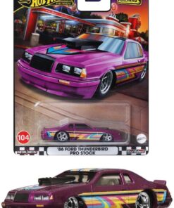 Wheels Boulevard Premium Araçlar GJT68 - HRT72 86 FORD THUNDERBIRD PRO STOCK