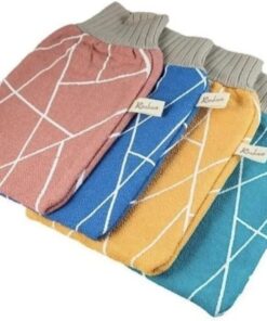 2 ADET Mikrofiber Banyo Kesesi ve Lifi - Dışı Kese içi Lif - 2 Adet Yeni Nesil Mikrofiber HAMAM KESESİ