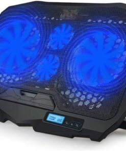 S18 Yükseklik Ayarlı 4 Led Fanlı Ayarlanabilir Laptop Soğutucu Notebook Standı