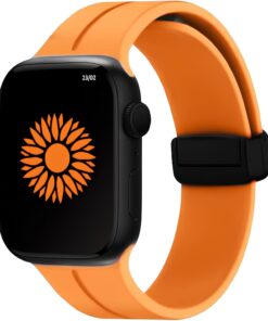 Apple Watch 45mm 44mm 42mm 49mm ile Uyumlu Kordon Guard Renkli Kopma Karşıtı Kordon Ayarlanabilir Manyetik Rahatsız Etmeyen Watch Ultra 2/1 9 8 SE 7 6 5 4 3 2 1 Uyumlu Kordon