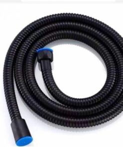 Örgülü Duş Hortumu Spiral Shower Hose, Siyah,Duş Hortumu
