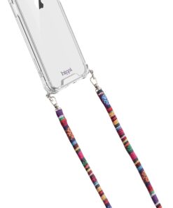 Tüm Telefonlarla Uyumlu El Emeği Örgülü Renkli 110 Cm Ipli Ve Boyun Askılı Kumaş Telefon Askısı (Renkli)