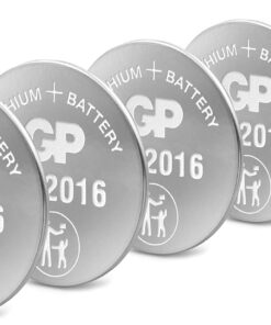 Batteries Cr2016 2016 Boy Lityum Düğme Pil, 3 Volt, 5'Li Kart