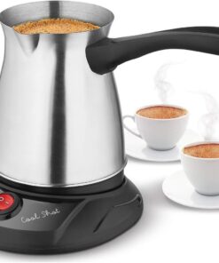 Kcm-7512 Inox Türk Kahve Makinesi, Gümüş