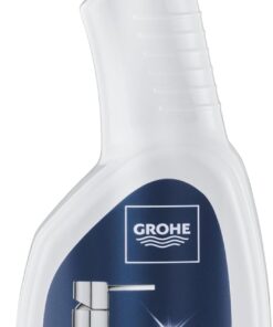 GrohClean Temizlik Spreyi, Batarya, Musluk, Mutfak, Duş ve Banyo Aksesuarları Temizleyici, Doğal ve Etkili, 500 ml, 48166000