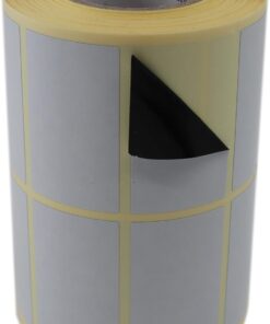 etiketler , hazır al hızlı al Kuşe Etiket(Sürsajlı) 50mm x 30mm Toplam 1500 Adet 1 Rulo, Sarılmış Yan Yana 2li 40mm Kuka Çapında Örtücü Kapatma Etiketi