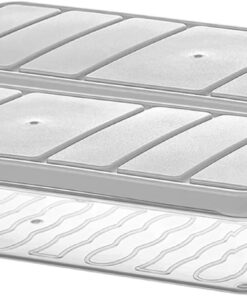 Home - Nora 2'li 1.2 Litre Küçük Boy Açık Gri Saklama Kabı