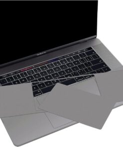 Macbook Pro 14 inç M4-M3-M2-M1 Sticker Film Koruyucu A2442 A2779 A2992 A2918 A3112 A3401 A3185 ile Uyumlu Gri