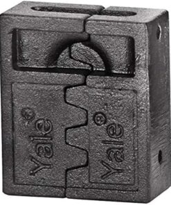 Y345/80/BK Asma Kilit Koruyucusu, Siyah