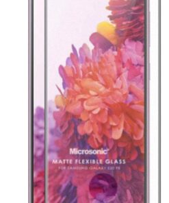 Samsung Galaxy S20 FE Seramik Matte Flexible Ekran Koruyucu Siyah [Galaxy S20 FE ile Uyumlu Ekran Koruyucu]